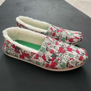 Toms Holiday Dogs Alpargatas
